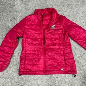 Stadium Athletics Fuchsia Puffer Jacket